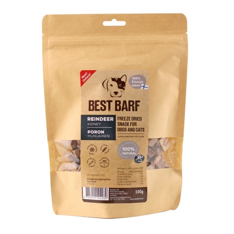 Best Barf liofilizowane nerki renifera 100 g