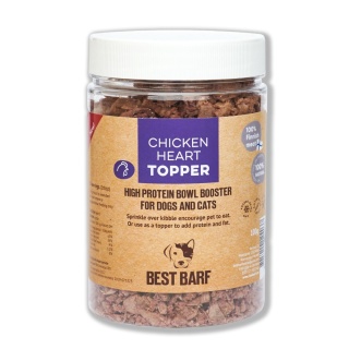 Best Barf liofilizowane serce kurczaka TOPPER 100 g