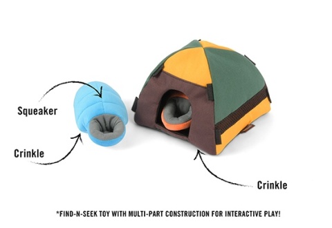 Zabawka NAMIOT NORKA NA PRZYSMAKI Camp Corbin