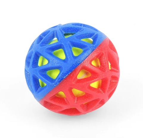 Dwukolorowa PIŁKA Astro Ball CZERWONO-NIEBIESKA