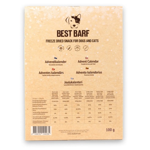 Kalendarz adwentowy BEST BARF