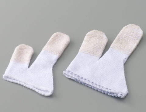 Materiałowa szczoteczka do zębów na palce KENKO CARE Fingers Toothbrush rozm S