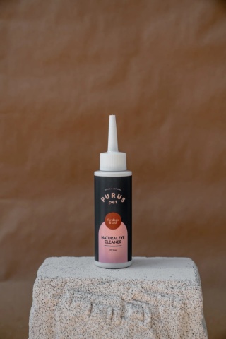 PURUS PET Naturalny płyn do przemywania oczu dla psa i kota 100 ml