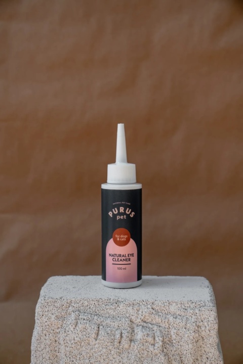 PURUS PET Naturalny płyn do przemywania oczu dla psa i kota 100 ml