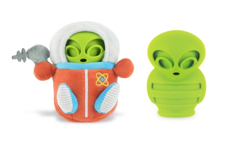 Zabawka 2 W 1 POMARAŃCZOWY KOSMITA Alien Buddies