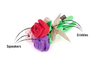 Zabawka BUKIET RÓŻ Puppy Love