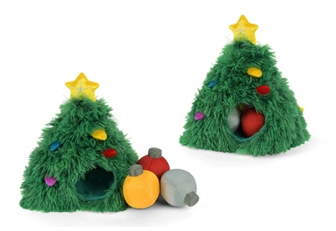 Zabawka CHOINKA NORKA NA PRZYSMAKI Merry Woofmas