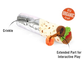 Zabawka KOPACZ BURRITO Z KREWETKAMI Feline Frenzy