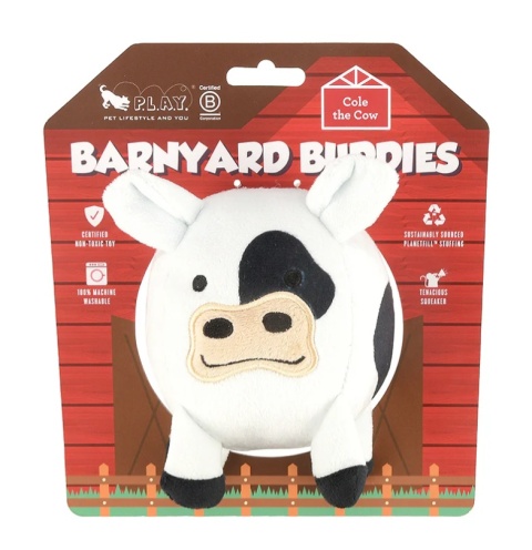 Zabawka KROWA COLE Barnyard Buddies