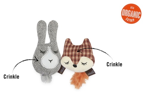 Zabawka LIS I ZAJĄC Feline Frenzy