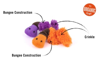 Zabawka ROBACZKI Feline Frenzy