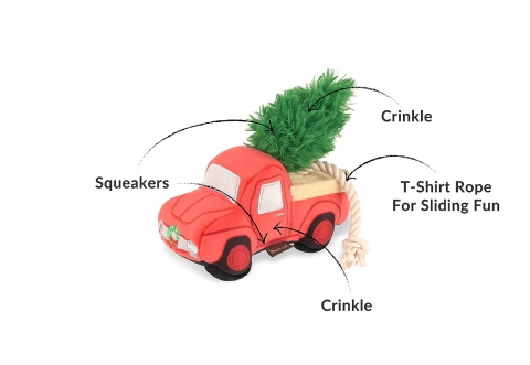 Zabawka TRUCK Z CHOINKĄ Home for the Holiday