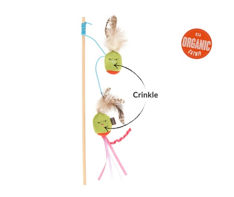 Zabawka WĘDKA OLIWKI Feline Frenzy