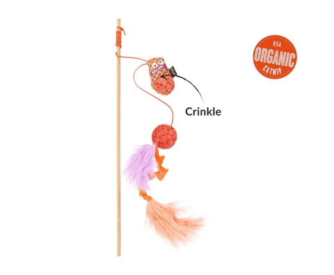 Zabawka WĘDKA SALAMI Feline Frenzy