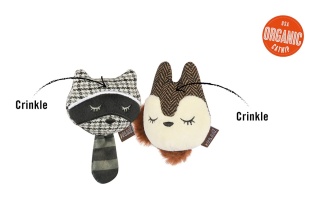 Zabawka WIEWIÓRKA I SZOP Feline Frenzy