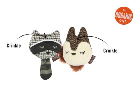 Zabawka WIEWIÓRKA I SZOP Feline Frenzy