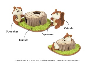 Zabawka WIEWIÓRKI W PIEŃKU NORKA Forest Friends