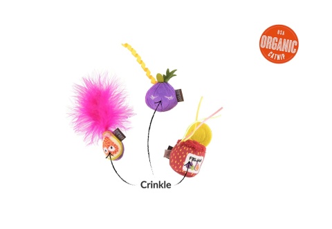 Zabawka ZESTAW FIGI I KONFITURA 3PAK Feline Frenzy